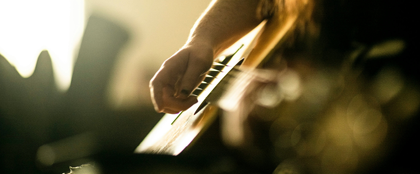 Worship band practice